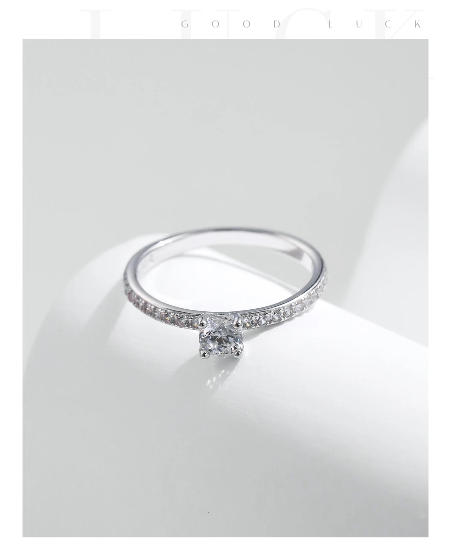 Square Moissanite Ring